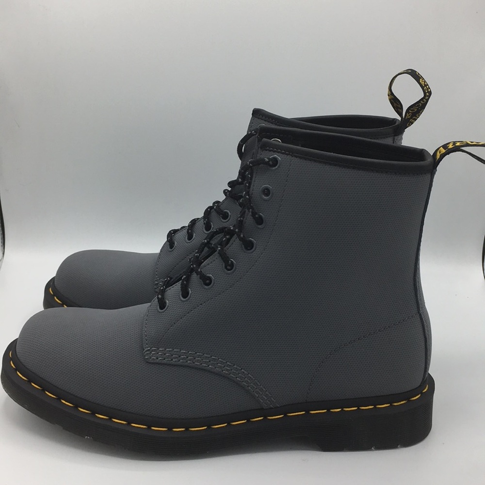 Men's Gray 1460 Mid Calf Boot - Picture 2 of 6